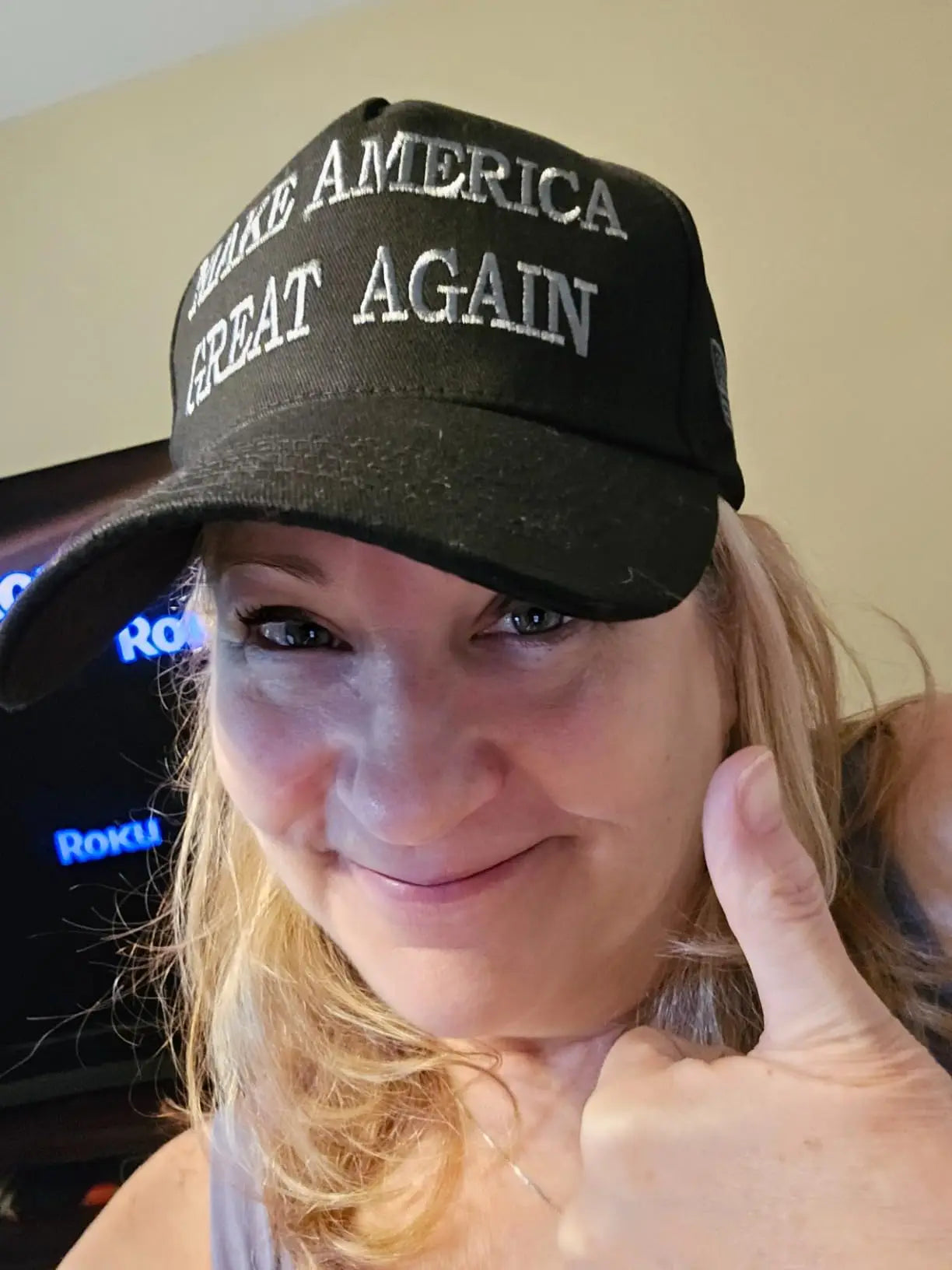 Dark MAGA Hat,Black MAGA Hat Blackout MAGA Hat Trump Hats Never Surrender All Black on Black Hat