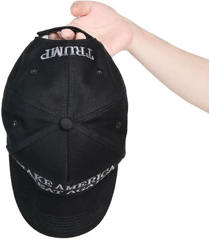 Dark MAGA Hat,Black MAGA Hat Blackout MAGA Hat Trump Hats Never Surrender All Black on Black Hat